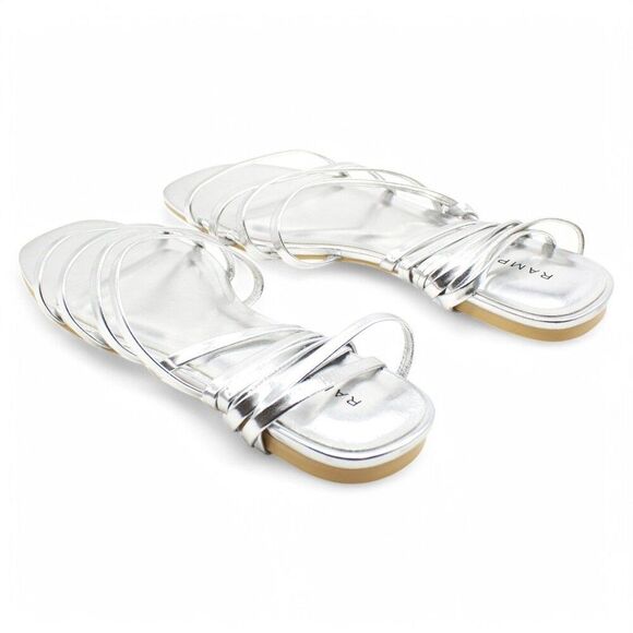 Rampage Athena Strappy Square Toe Sandal (Women S) - Picture 7 of 8